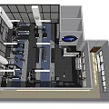 Modern Fitness Gym With Workout Equipment Dumbbells Treadmills And Bright Exercise Space