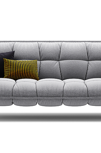 Nordic double sofa 3d model