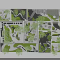 Traditional Karesansui Garden Design Layouts with Stones Gravel Moss and Plants