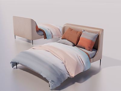 Modern Single Bed Children's Bed model