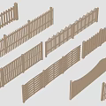 Wooden Railings In Various Straight And Curved Designs For Outdoor Spaces