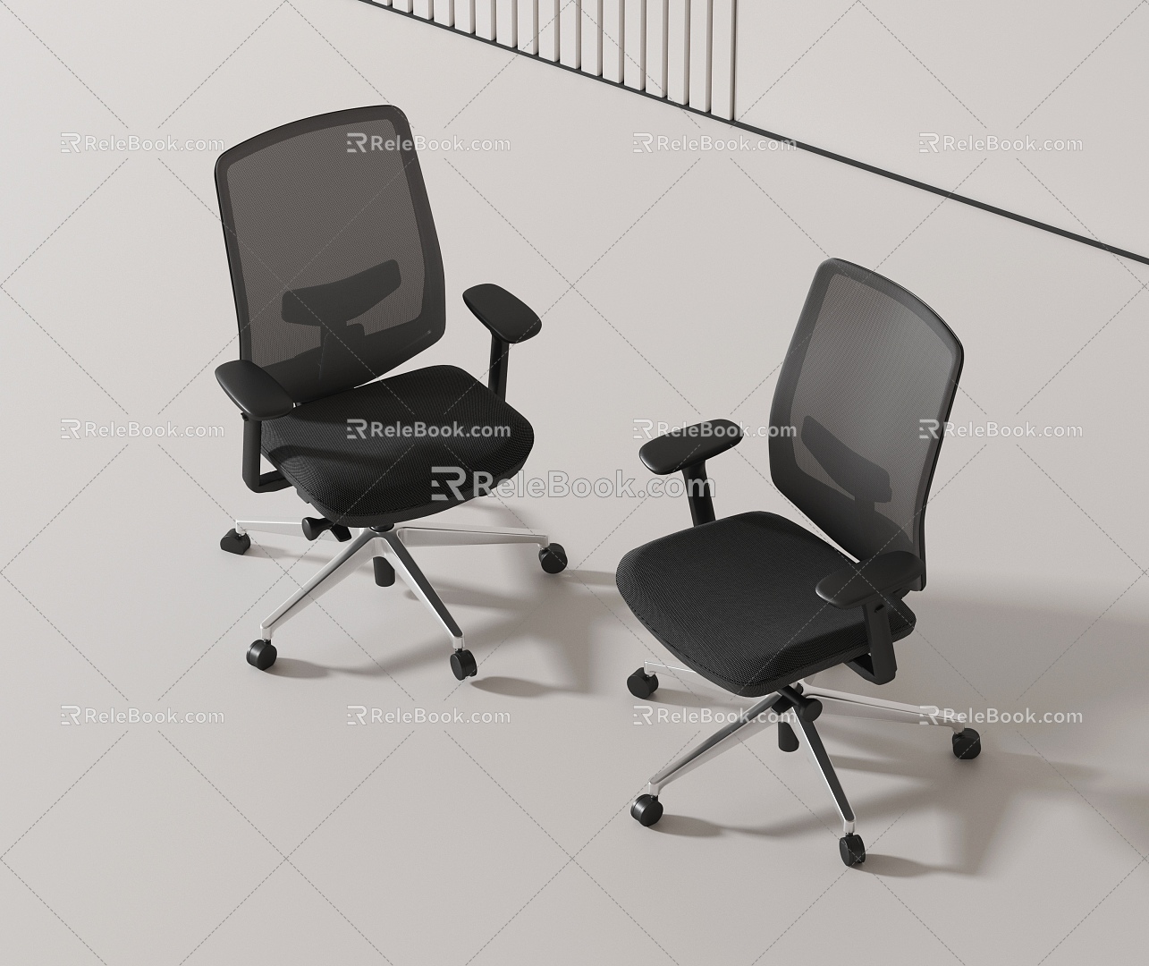 Modern office chair 3d model