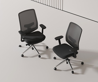 Modern office chair 3d model