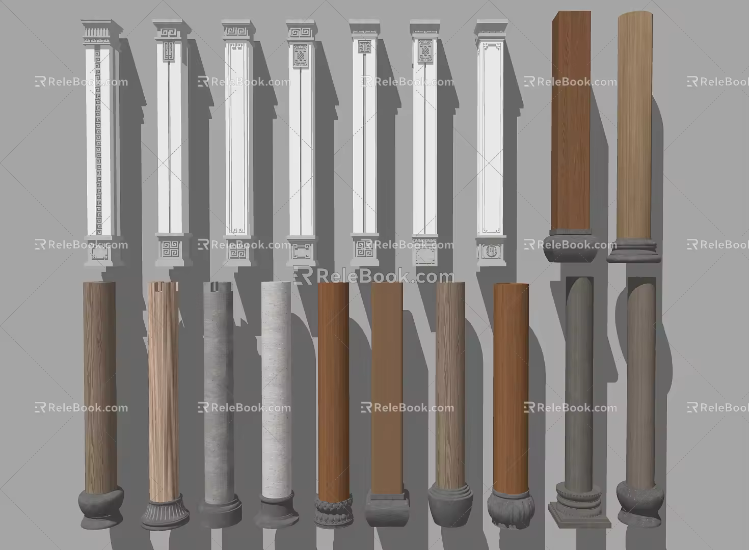 Pillar 3d model