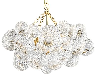 Modern chandelier 3d model