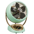 Vornado Vintage Air Cooling Fan With Black And Gold Stylish Base And Metal Grille
