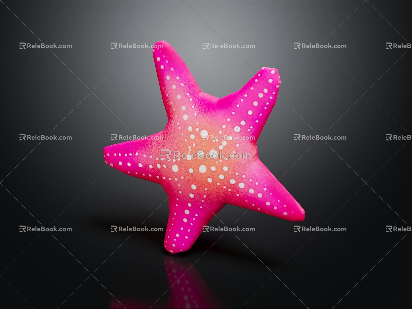 Modern Toy Starfish Starfish Toy 3d model