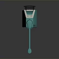 Turquoise Endo Atlas Medical Equipment With Mobile Arm And Wheels