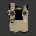 Winter type optical endoscope observation mirror sniper rifle observation mirror attack periscope 3d model