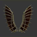 angel wings angel wings virtual items game items game props daily necessities 3d model