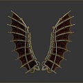 angel wings wings angel wings virtual items game items game props daily necessities 3d model