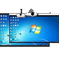 Modern projection curtain projector projection screen 3d model