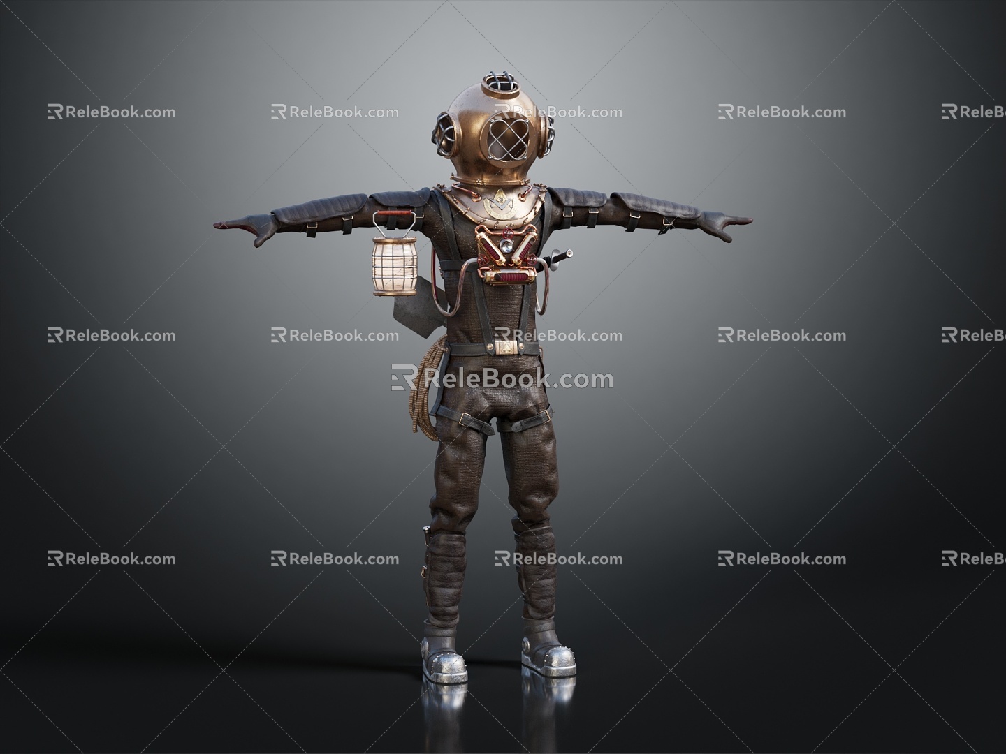 Deep Sea Diver Diver 3d model