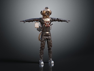 Deep Sea Diver 3d model