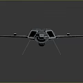 Military Fighter Jet Weapon 3D Model With Modern Design And Detailed Structure