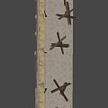 Trench wire 3d model