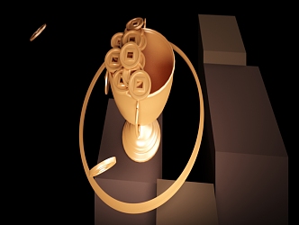 Modern Trophy 3d model