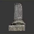 Columns Stone Columns Stone Columns Old Columns Roman Columns Roman Columns Classical Columns Greek Columns 3d model