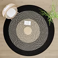 Modern Round Carpet 3d model