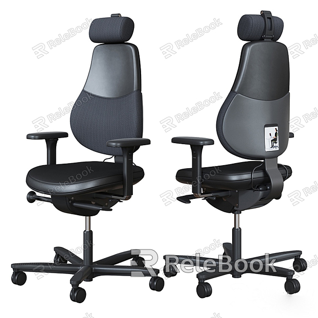 Modern office chair model