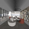 Modern Leisure Area 3d model