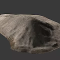 Natural Irregular Shaped Stone Garden Ornament with Textured Surface and Organic Form