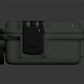 Hardware Tools Storage Green Hard Shell Toolbox With Secure Latches And Handle