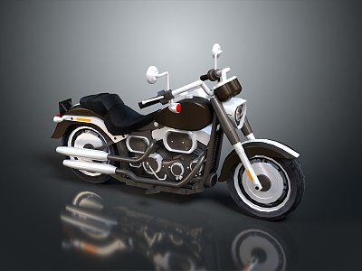 Motorcycle two-wheeled motorcycle off-road motorcycle road race motorcycle motor vehicle transport 3d model