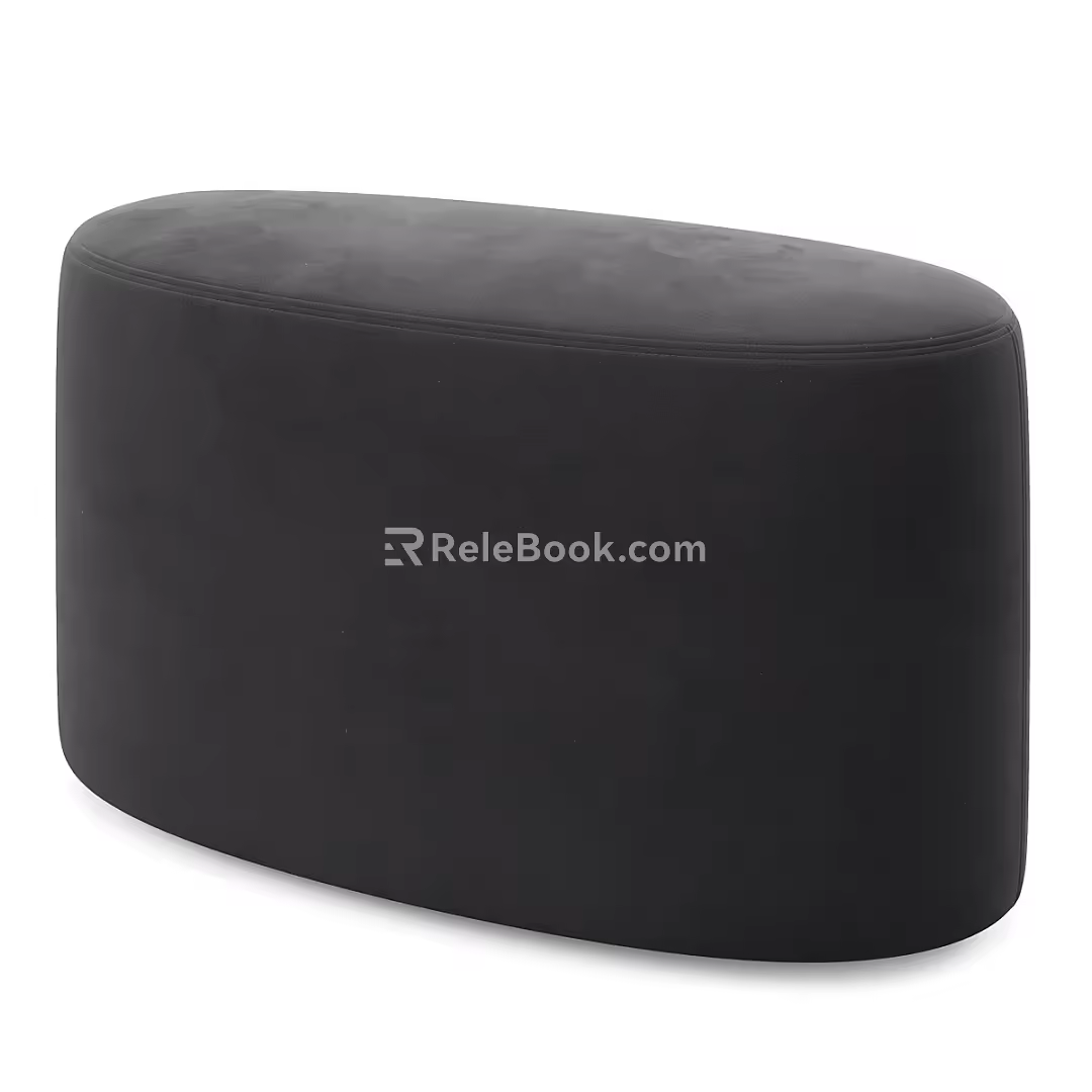 Modern Simple Sofa Low Stool Low Stool Simple Low Stool 3d model