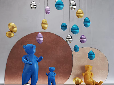 Modern Sculpture Ornaments 3d model