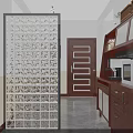 Modern Café Interior Design With Bar Counter Sofa Seating Coffee Machines And Menu Boards