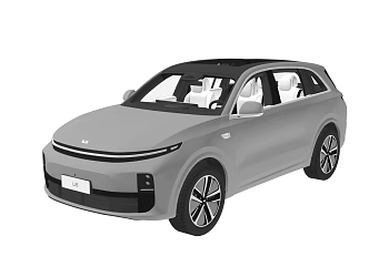 2024 Ideal L6 with interior Leading Ideal L6 3d model