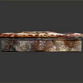 Ornate Clothing Accessory Box With Colorful Floral Patterns And Intricate Gold Detailing