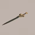 Skull Sword 3d model
