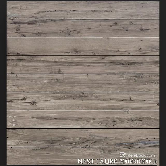 Natural Wooden Planks With Grain Texture For Wall Panel Components Design 3d model