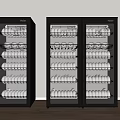 Haier Black Kitchen Sterilizers Two Units With Organized Dishes And Bowls Storage
