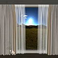Curtains 3d model