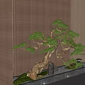 Modern Restaurant Open Kitchen Interior With Fresh Produce Display And Counter