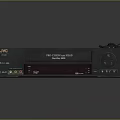 JVC Procision Audio System With Headphones And Video Player For Home Entertainment