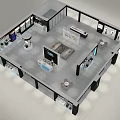 ENMET Modern Retail Store With Stylish Interior And Product Display Area