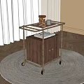 Modern Middle Ancient Style Side 3d model