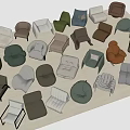 Diverse Styles And Colors Of Comfortable Bean Bag Chairs For Living Room