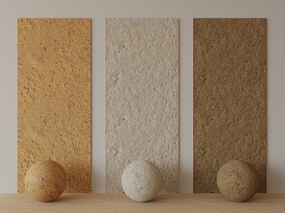 Soil wall 3d model