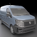 Car Van Van Commercial Vehicle Bus 3d model