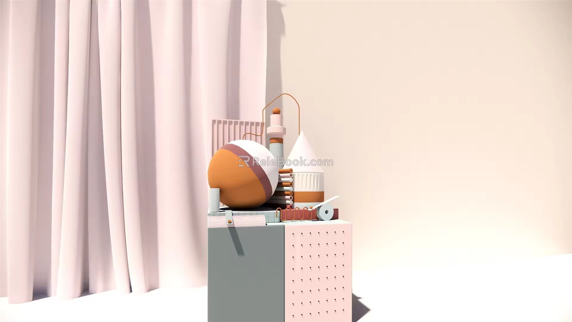 Modern Meichen e-commerce Meichen 3d model