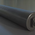 Weapon Cylindrical Metal Component With Textured Surface And Smooth Finish