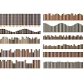 Various Decorative Garden Ornaments With Diverse Shapes And Materials For Outdoor Use
