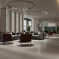 Elegant Modern Beauty Hair Salon With Luxury Interior Design And Decor