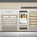 Traffic Restaurant Condiment Display Cabinet With ReadyPastes Bottles And Small Compartments For Seasoning Packets