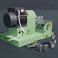 Tool Grinding Machine Small Truck 3d model